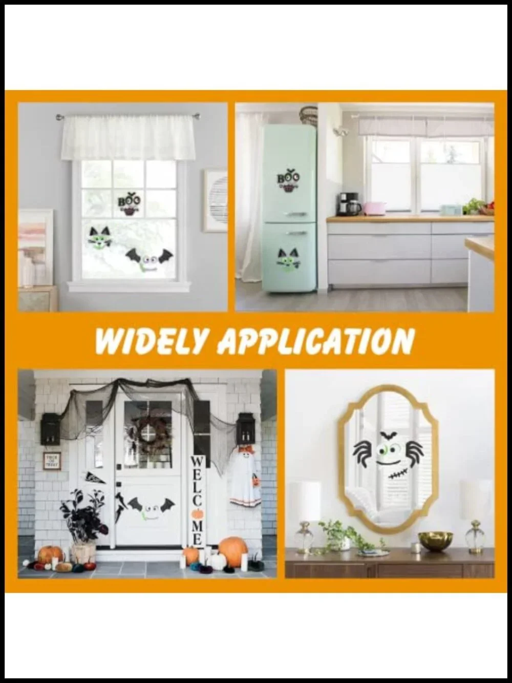 Foam Halloween Pumpkin Decorating Kit with Stickers - DIY Craft for Kids and